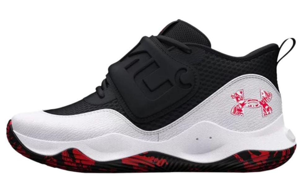 (Grade School) Under Armour Zone BB 2 'Black White' 3026637-003