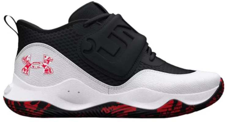 (Grade School) Under Armour Zone BB 2 'Hitam Putih' 3026637-003 Order (Grade School) Under Armour Zone BB 2 'Hitam Putih' 3026637-003