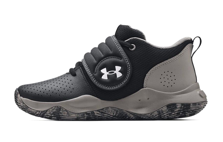 (Grade School) Under Armour Zone BB 'Black Concrete Camo' 3024262-001
