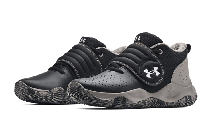 Lookbook （小學）Under Armour Zone BB '黑色混凝土迷彩' 3024262-001