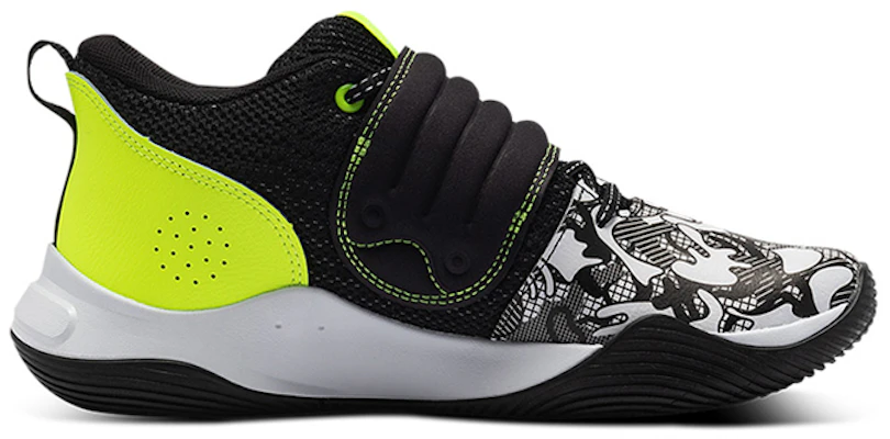 (學齡版) Under Armour Zone BB 'Colorshift - 白黑' 3024849-100 Order (學齡版) Under Armour Zone BB 'Colorshift - 白黑' 3024849-100