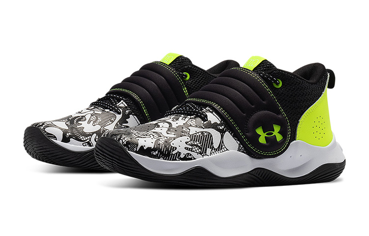 Lookbook (學齡版) Under Armour Zone BB 'Colorshift - 白黑' 3024849-100