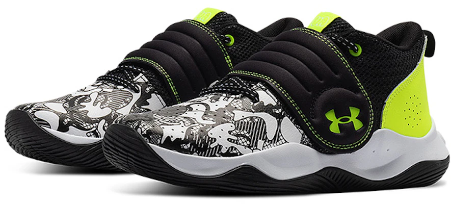 (學齡版) Under Armour Zone BB 'Colorshift - 白黑' 3024849-100 Lookbook (學齡版) Under Armour Zone BB 'Colorshift - 白黑' 3024849-100