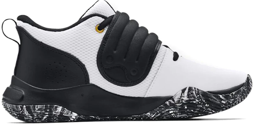 (小學)Under Armour Zone BB '白色 黑色 金色' 3024262-102 Order (小學)Under Armour Zone BB '白色 黑色 金色' 3024262-102