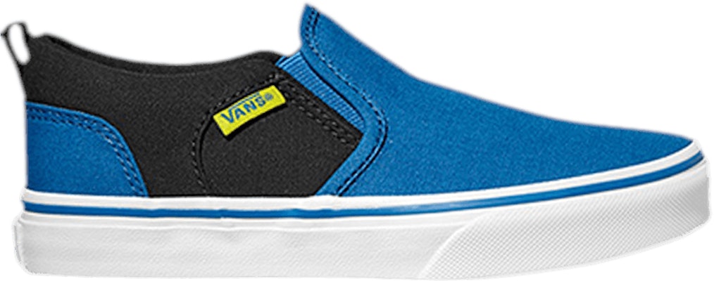 GS Vans Asher 2トーン ブルー/ブラック VN0A38ITR7K Buy GS Vans Asher 2トーン ブルー/ブラック VN0A38ITR7K