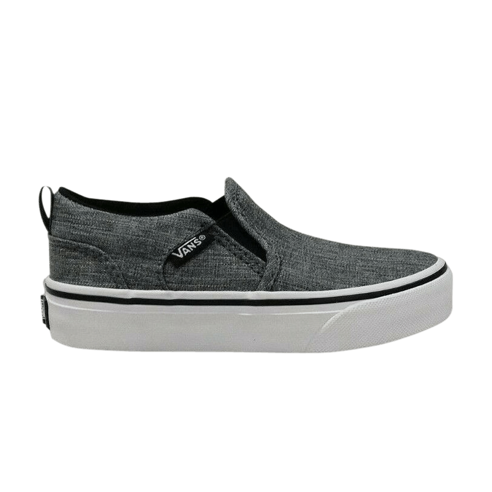 (Grade School) Vans Asher 'Black White' VN0A349OJKT