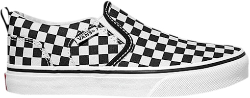 (Grade School) Vans Asher 'Checkerboard - Black White' VN0A38ITAPK (Grade School) Vans Asher 'Checkerboard - Black White' VN0A38ITAPK