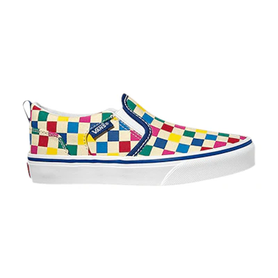(GS) Vans Asher 'Checkerboard - Multi'
