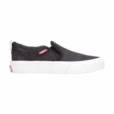 (GS) Vans Asher 'Glitter Black'