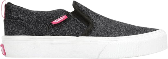 (Grade School) Vans Asher 'Glitter Black' VN0A38DS831 (Grade School) Vans Asher 'Glitter Black' VN0A38DS831
