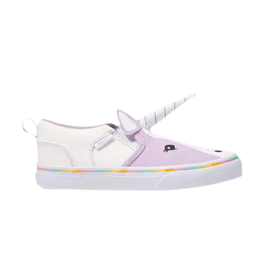 Buy (Van Infantil) Vans Asher V Slip-On 'Unicornio' VN0A3B1WK63
