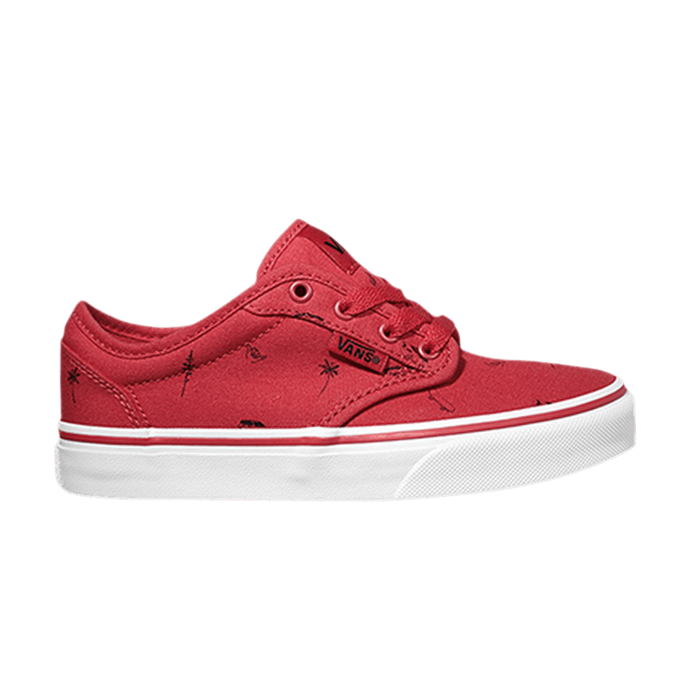 (Grade School) Vans Atwood 'Hangloose - Red' VN0003Z9R7P