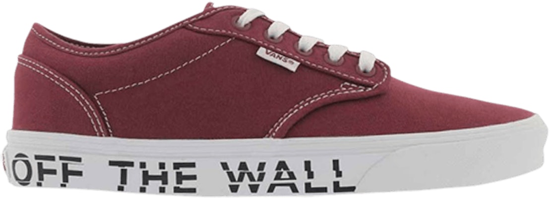 (大童款) Vans Atwood '印花狐狸 - 深红色' VN0003Z9Q1R Buy (大童款) Vans Atwood '印花狐狸 - 深红色' VN0003Z9Q1R