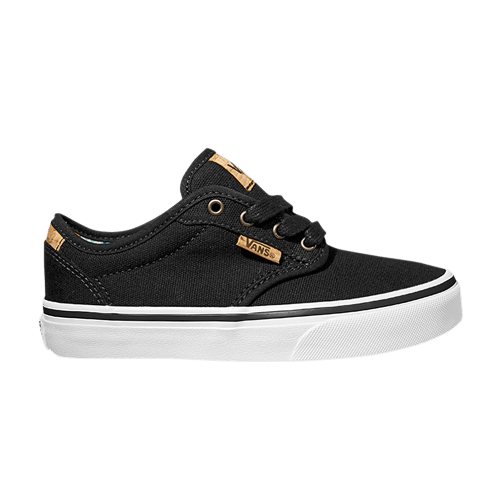 Buy (初等学校) Vans Atwood豪华帆布鞋'黑色' VN0ZSTGE5
