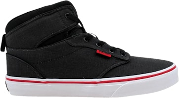 (Grade School) Vans Atwood Hi 'Black Red' VN0A38IWMFT (Grade School) Vans Atwood Hi 'Black Red' VN0A38IWMFT