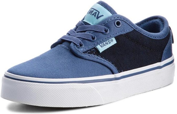 (Grade School) Vans Atwood Slip-On 'Checkered Textile - Navy' VN0A38IXR7R Order (Grade School) Vans Atwood Slip-On 'Checkered Textile - Navy' VN0A38IXR7R