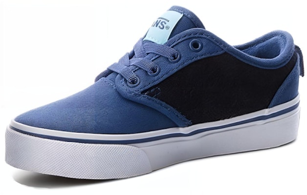 (Grade School) Vans Atwood Slip-On 'Checkered Textile - Navy' VN0A38IXR7R Lookbook (Grade School) Vans Atwood Slip-On 'Checkered Textile - Navy' VN0A38IXR7R