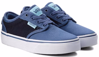 Shop (大童) Vans Atwood 套穿款「格紋紡織品 - 深藍色」VN0A38IXR7R