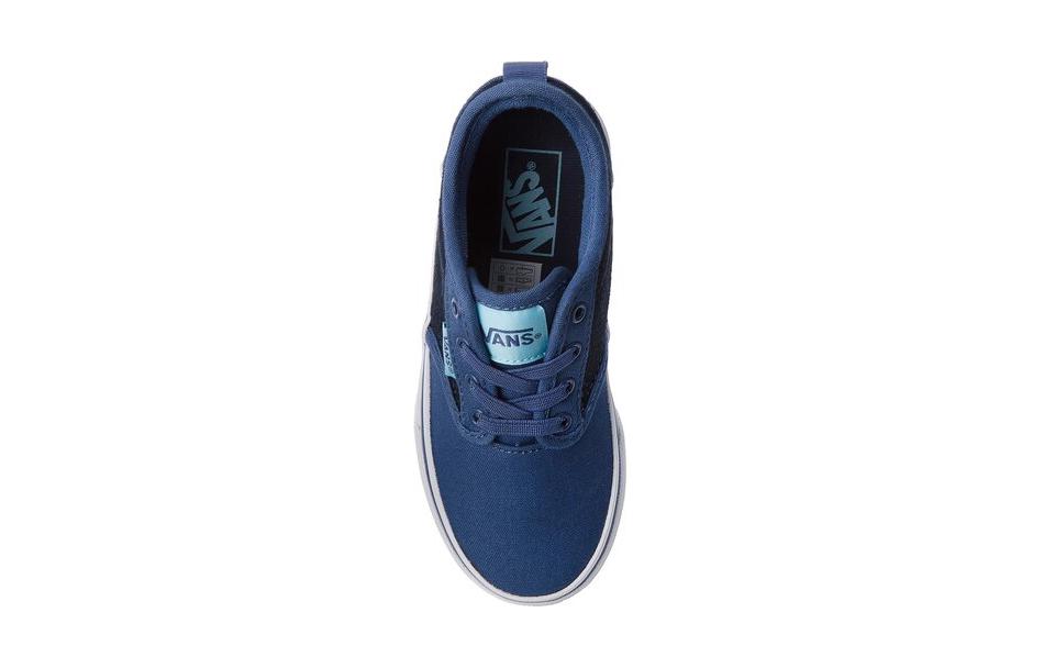 Purchase Vans Atwood Slip-On Junior ''Damier Textile - Bleu Marine'' VN0A38IXR7R