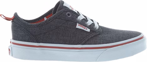 (Grade School) Vans Atwood Slip-On 'Menswear - Black Red' VN0A38IXQ1W (Grade School) Vans Atwood Slip-On 'Menswear - Black Red' VN0A38IXQ1W