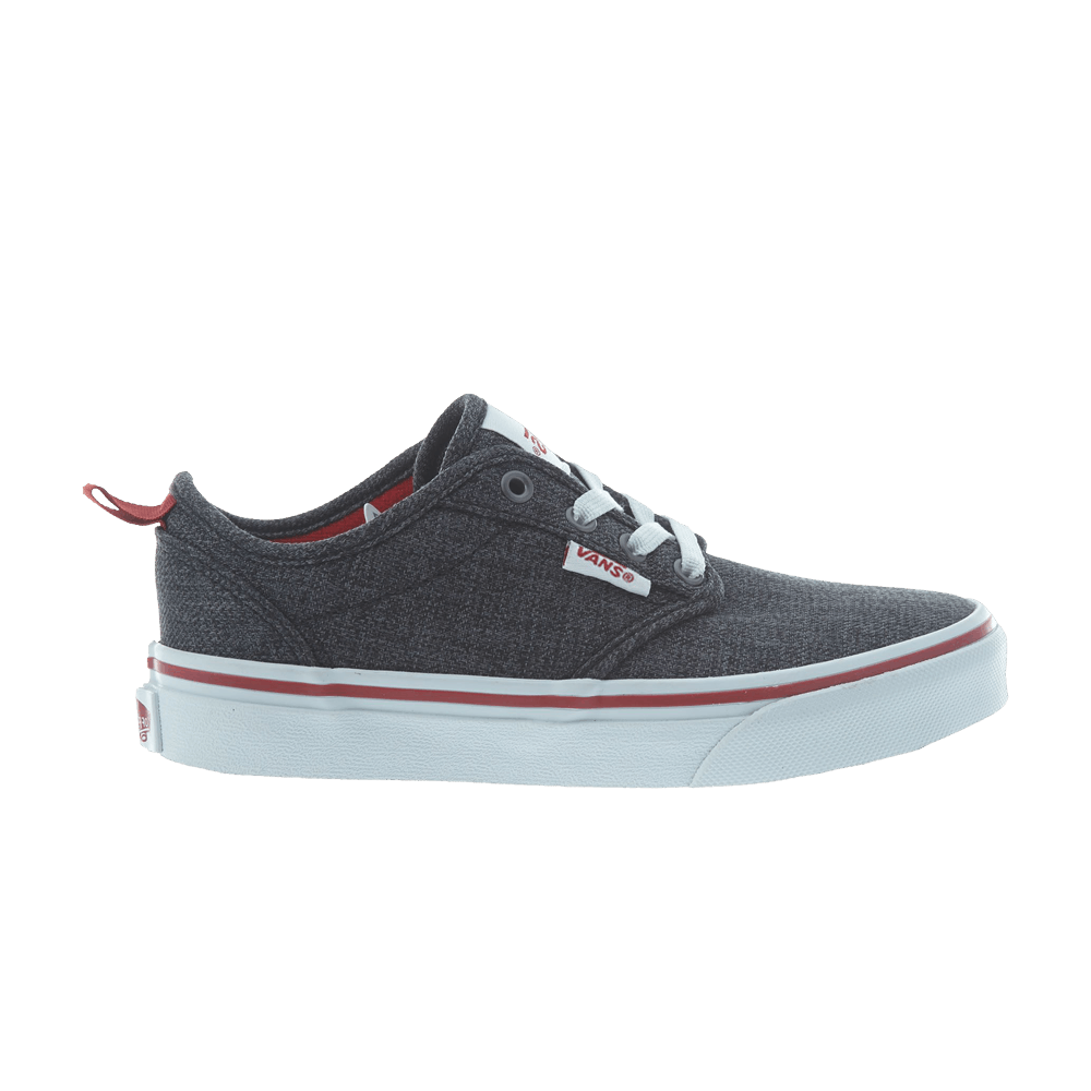 (Grade School) Vans Atwood Slip-On 'Menswear - Black Red' VN0A38IXQ1W