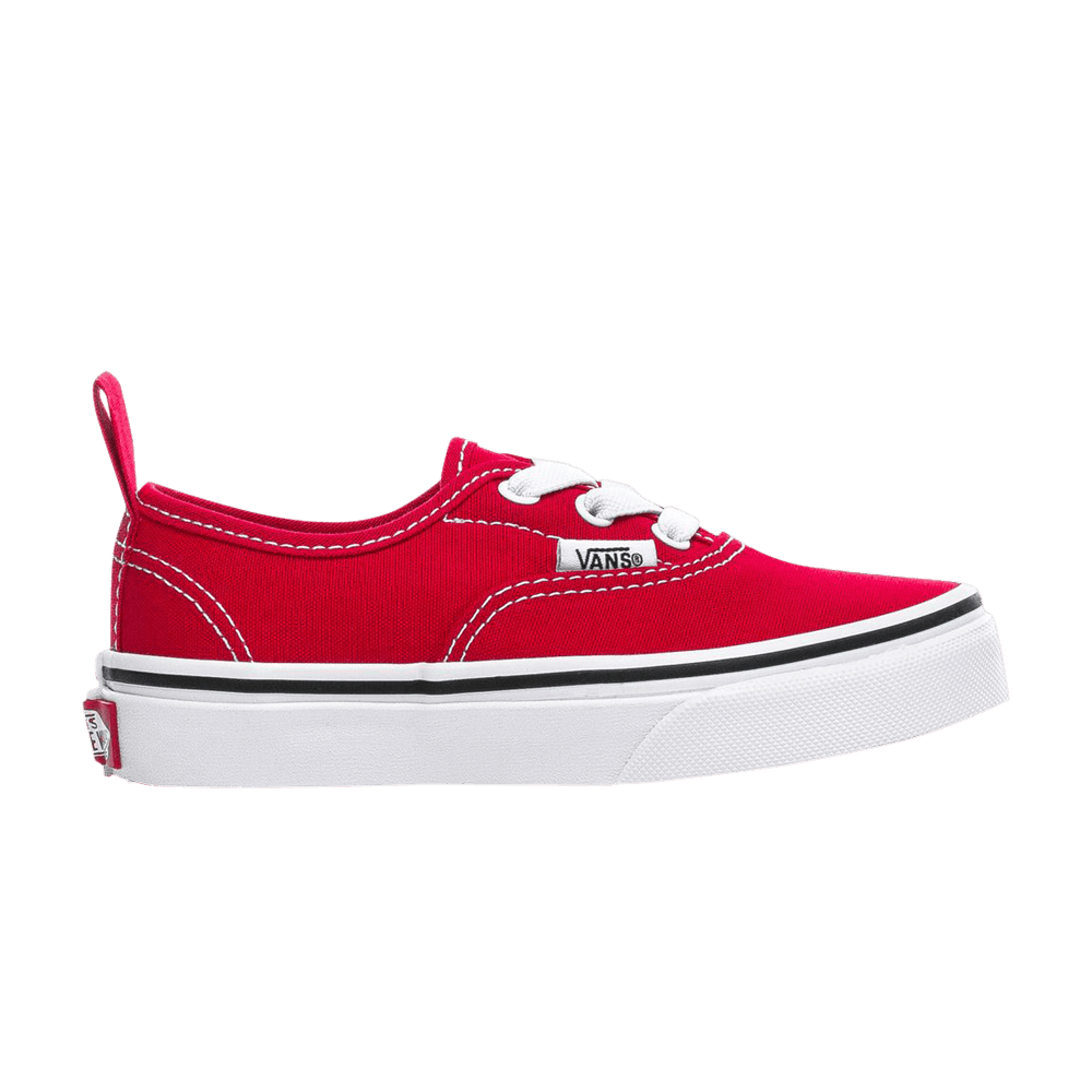 (Grade School) Vans Authentic Elastic Lace 'Racing Red' VN0A346ZLXP
