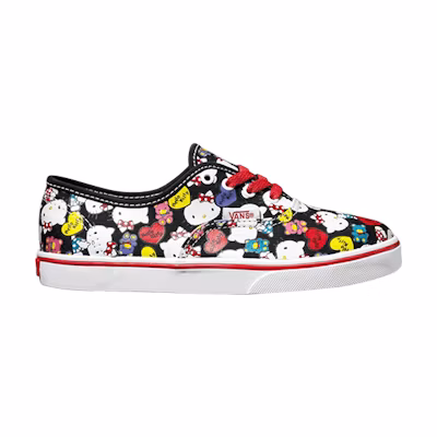 (GS) Vans Authentic Lo Pro Hello Kitty 'Black Red'