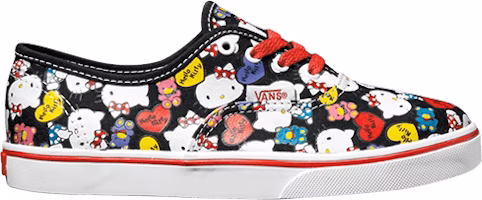 (Grade School) Vans Authentic Lo Pro Hello Kitty 'Black Red' 0IEB66Z (Grade School) Vans Authentic Lo Pro Hello Kitty 'Black Red' 0IEB66Z