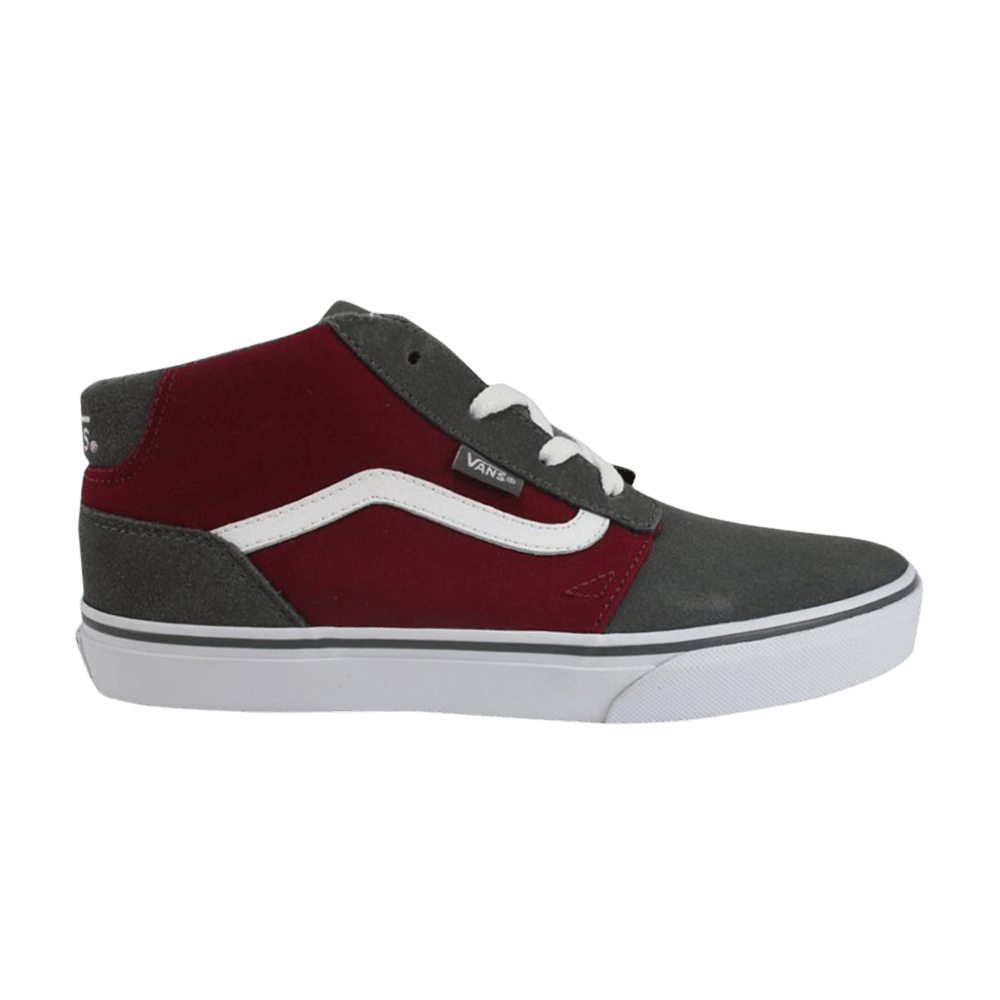 (Grade School) Vans Chapman Mid 'Pewter Cabernet' VN0A38J4R7V