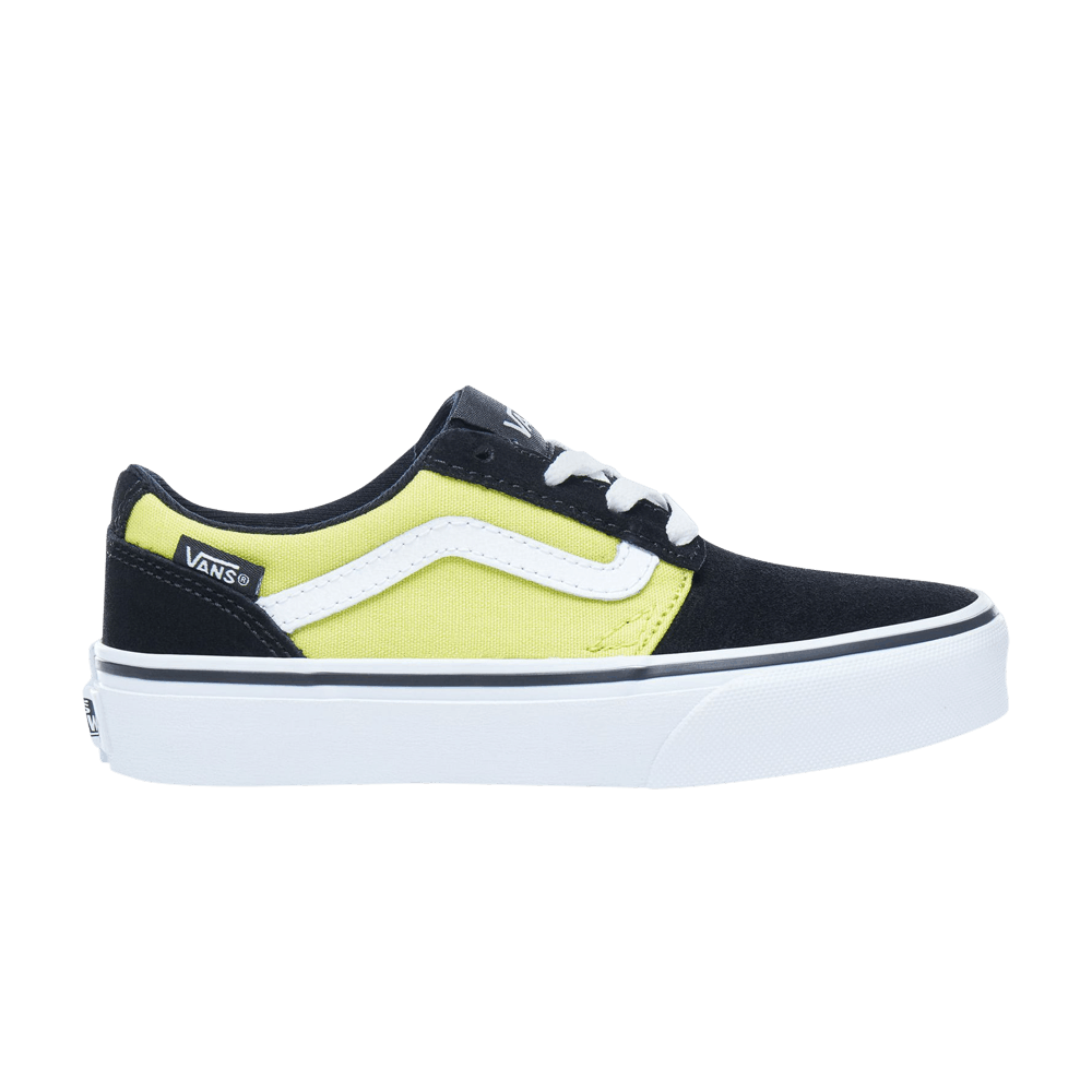 Buy (Grade School) Vans Chapman Stripe 'Hitam Neon' VN0A38J2R7W