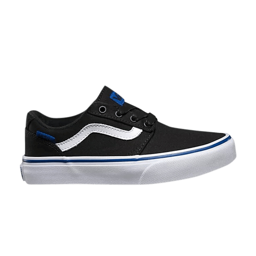 (Grade School) Vans Chapman Stripe 'Varsity - Black Blue' VN00018ZIZ9