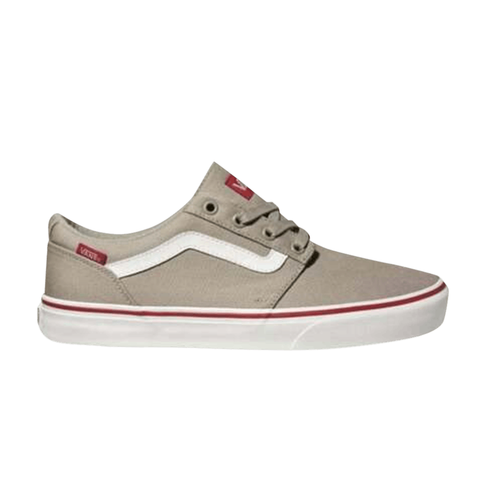 (Grade School) Vans Chapman Stripe 'Varsity - Grey Red' VN00018ZIXA