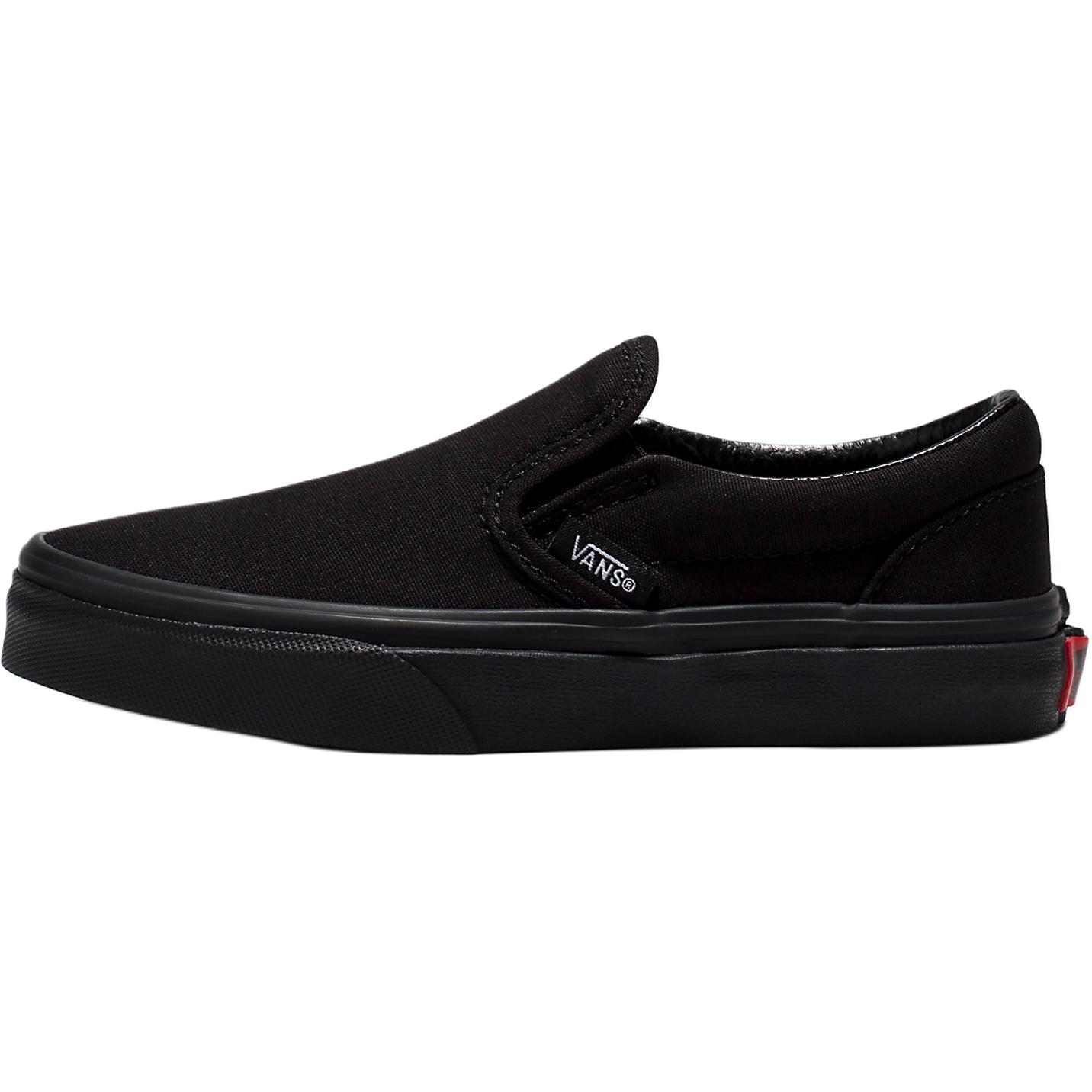 (Grade School) Vans Classic Slip-On 'Black' VN000ZBUENR