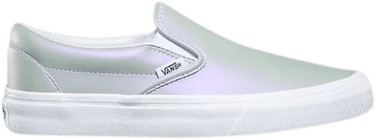 (Grade School) Vans Classic Slip-On 'Muted Metallic - Grey' VN0A32QIQ7S (Grade School) Vans Classic Slip-On 'Muted Metallic - Grey' VN0A32QIQ7S