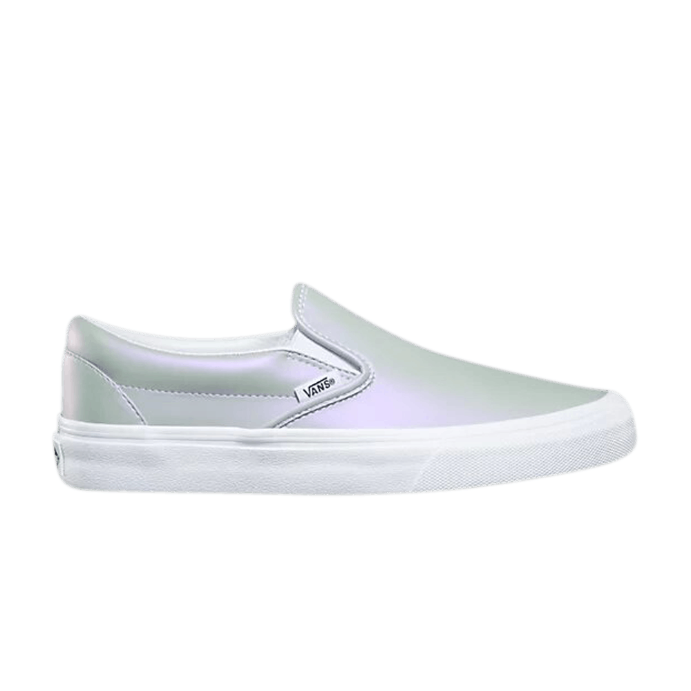 (Grade School) Vans Classic Slip-On 'Muted Metallic - Grey' VN0A32QIQ7S
