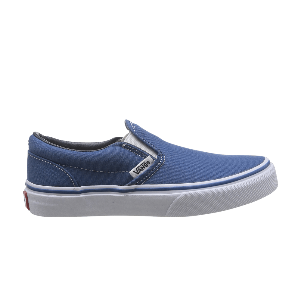 (Grade School) Vans Classic Slip-On 'Navy' VN000ZBUNWD