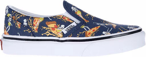 (Grade School) Vans Classic Slip-On 'Pizza Surf' VN0A32QIR5K (Grade School) Vans Classic Slip-On 'Pizza Surf' VN0A32QIR5K
