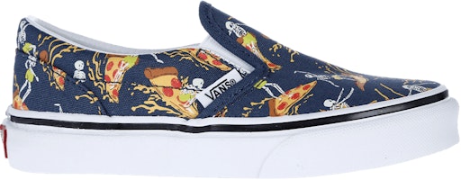 (Grade School) Vans Classic Slip-On 'Pizza Surf' VN0A32QIR5K (Grade School) Vans Classic Slip-On 'Pizza Surf' VN0A32QIR5K