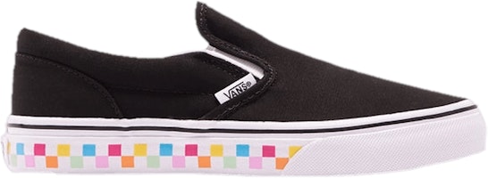(Grade School) Vans Classic Slip-On 'Rainbow Checkerboard Sole' VN0A4UH831K (Grade School) Vans Classic Slip-On 'Rainbow Checkerboard Sole' VN0A4UH831K
