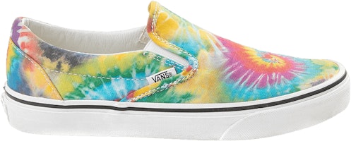 (Grade School) Vans Classic Slip-On 'Rainbow Tie Dye' VN0A32QIR9V (Grade School) Vans Classic Slip-On 'Rainbow Tie Dye' VN0A32QIR9V