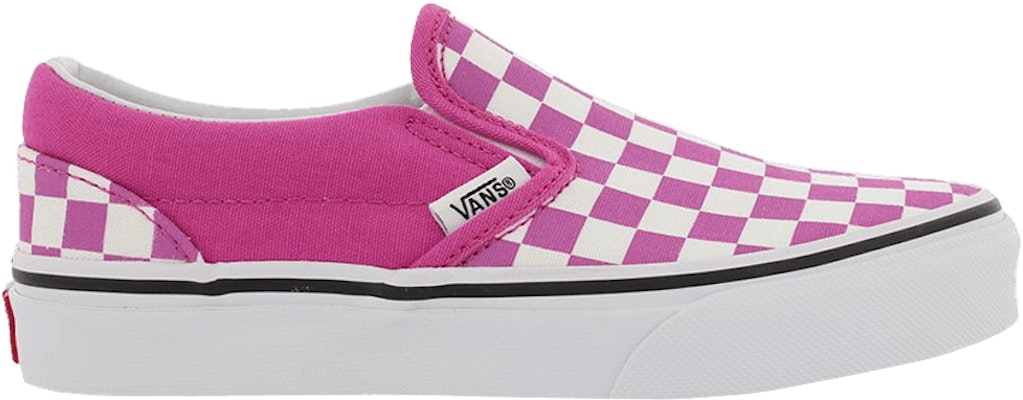 (小學)Vans 經典懶人鞋「覆盆子玫瑰棋盤格」VN0A32QIQ6T Buy (小學)Vans 經典懶人鞋「覆盆子玫瑰棋盤格」VN0A32QIQ6T