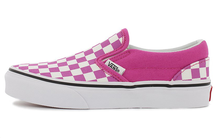 (Grade School) Vans Classic Slip-On 'Raspberry Rose Checkerboard' VN0A32QIQ6T