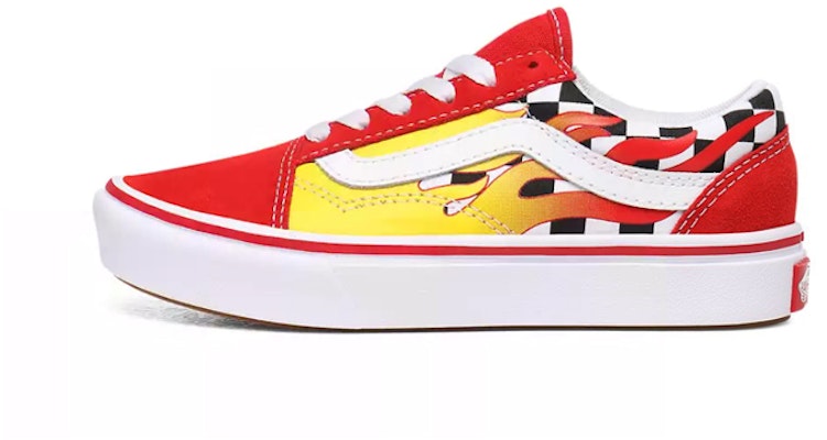 (小童) Vans ComfyCush 经典款 '火焰棋盘格' VN0A4U1QXWC Buy (小童) Vans ComfyCush 经典款 '火焰棋盘格' VN0A4U1QXWC
