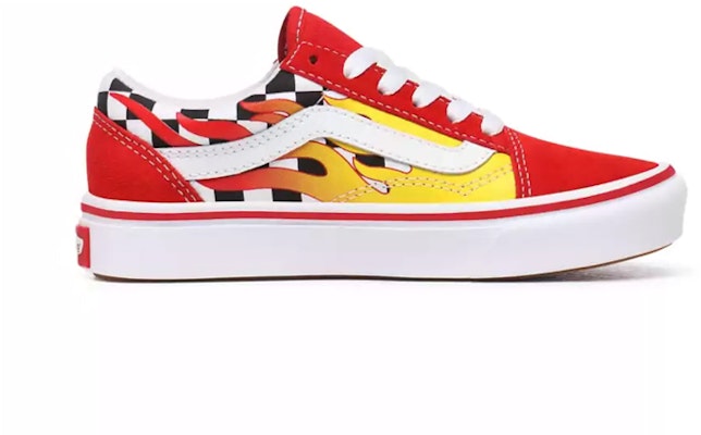(小童) Vans ComfyCush 经典款 '火焰棋盘格' VN0A4U1QXWC Lookbook (小童) Vans ComfyCush 经典款 '火焰棋盘格' VN0A4U1QXWC