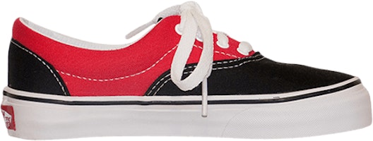 (Grade School) Vans Era 'Black Red' 0KWP458 (Grade School) Vans Era 'Black Red' 0KWP458
