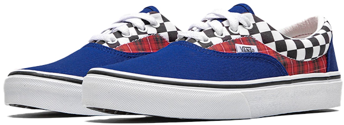 (Grade School) Vans Era 'Plaid Checkerboard' VN0A38H8V3G Lookbook (Grade School) Vans Era 'Plaid Checkerboard' VN0A38H8V3G