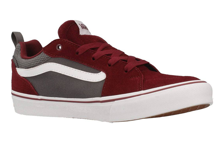 Order (Grade School) Vans Filmore ''Cabernet Pewter'' - Scarpe Bambino Bordeaux Grigio VN0A3MVPT2M