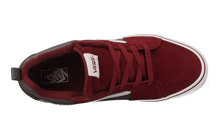 Lookbook (Grade School) Vans Filmore ''Cabernet Pewter'' - Scarpe Bambino Bordeaux Grigio VN0A3MVPT2M