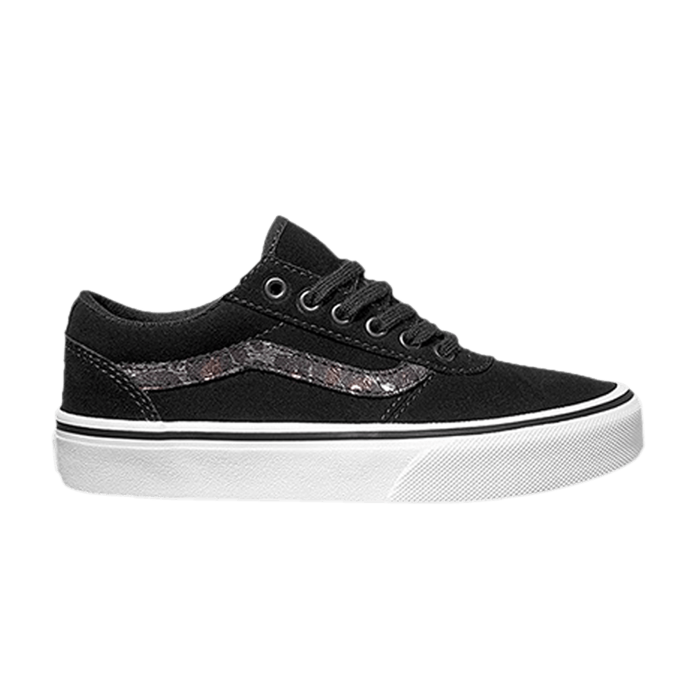 (Grade School) Vans Maddie 'Cheetah - Black White' VN0A3IL136I