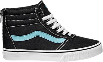 (Grade School) Vans Maddie High Zip 'Black Blue Radiance' VN0A3IT2OD9 (Grade School) Vans Maddie High Zip 'Black Blue Radiance' VN0A3IT2OD9